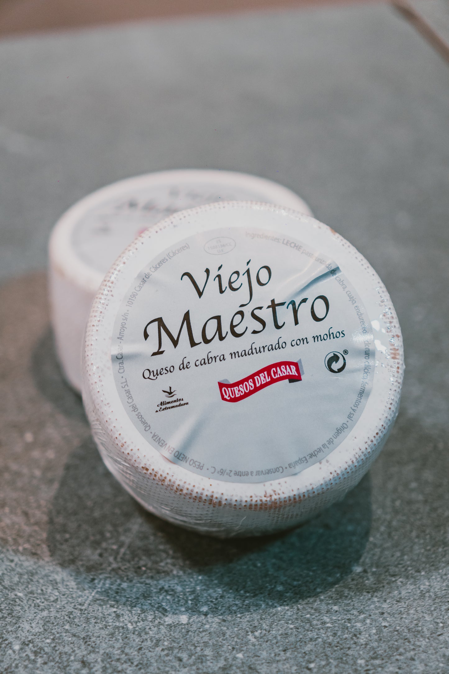 Queso de cabra madurado con mohos