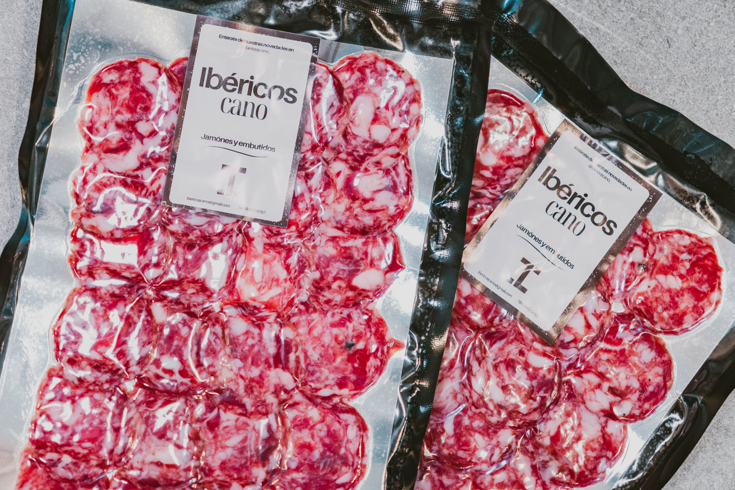 Loncheado salchichón ibérico
