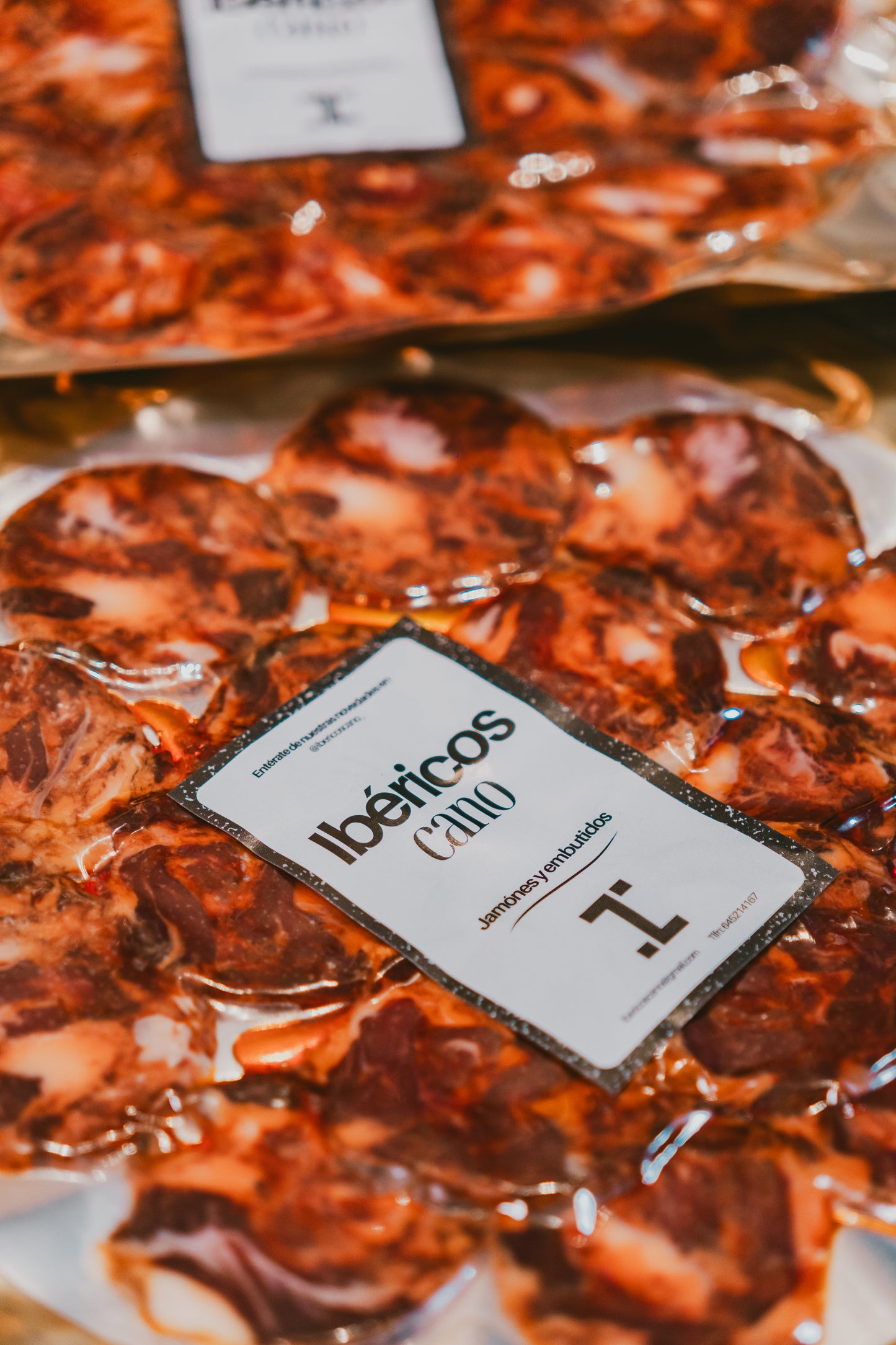 Loncheado chorizo ibérico bellota