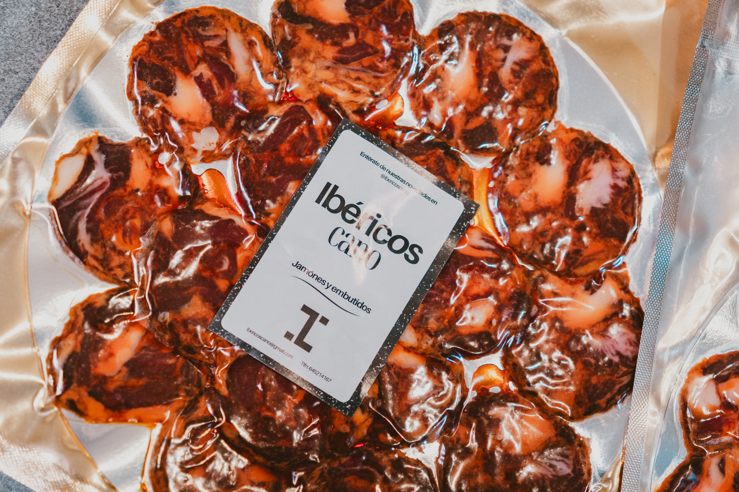 Loncheado chorizo ibérico bellota