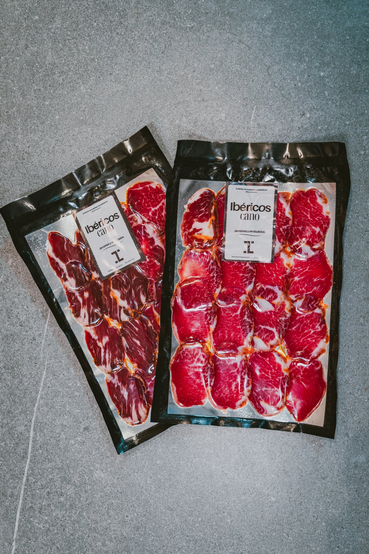 Loncheado lomito "presa" embuchado cebo de campo 75% ibérico