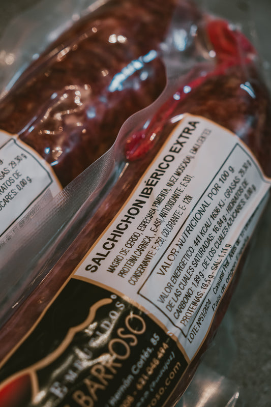 Salchichón ibérico extra