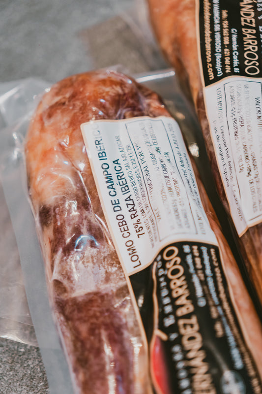 Lomo cebo de campo ibérico 75% raza ibérico (sin pimentón)