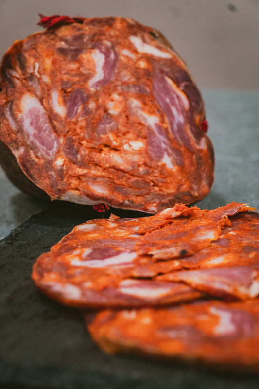 Morcón presa ibérico de bellota