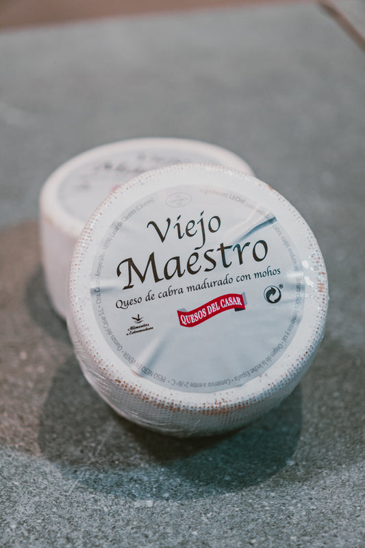 Queso de cabra madurado con mohos