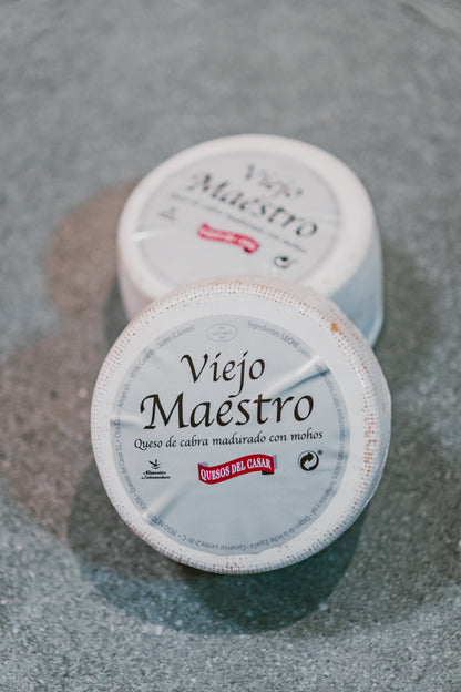 Queso de cabra madurado con mohos