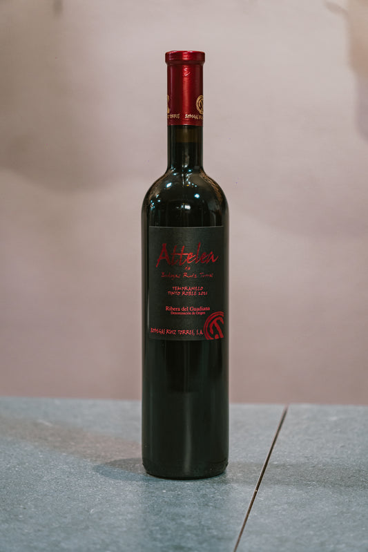 Vino attelea tempranillo tinto toble 2021 Bodega Ruiz Torres